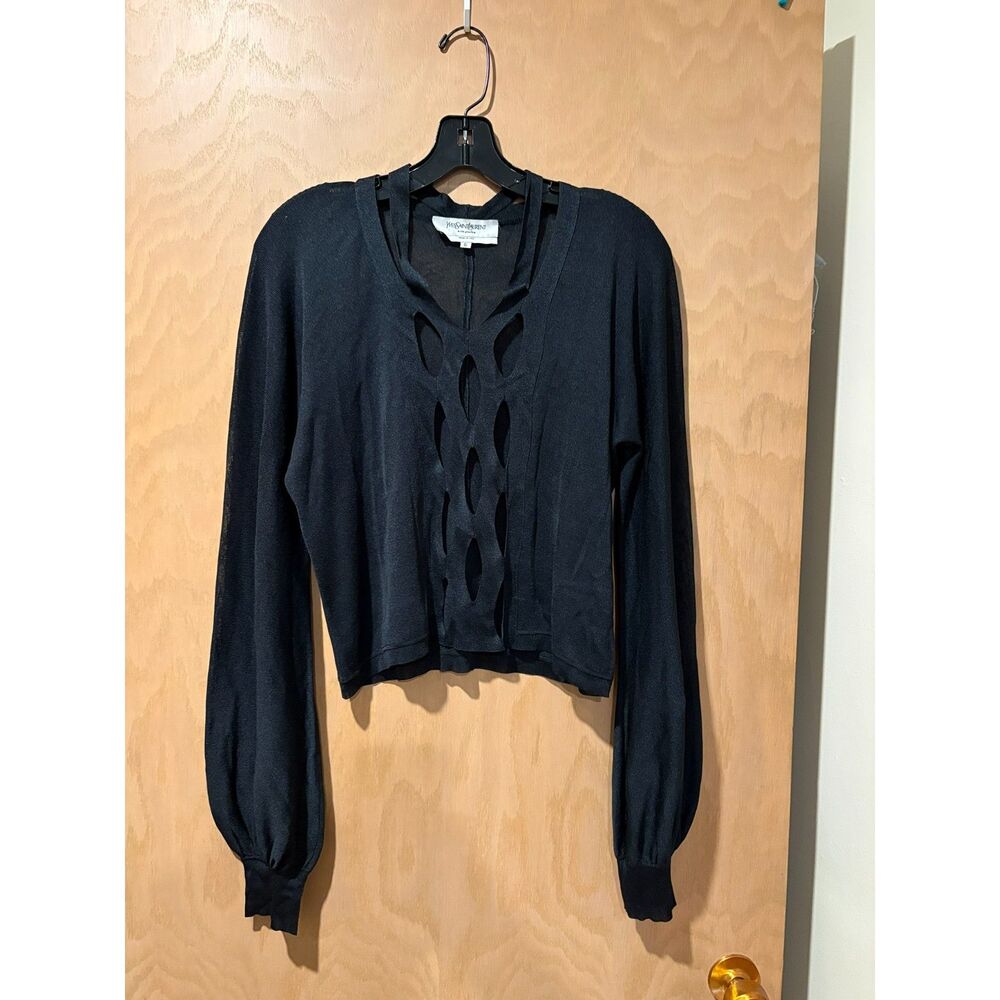 VTG Y2K YvesSaintLaurent YSL Rive Gauche blouse